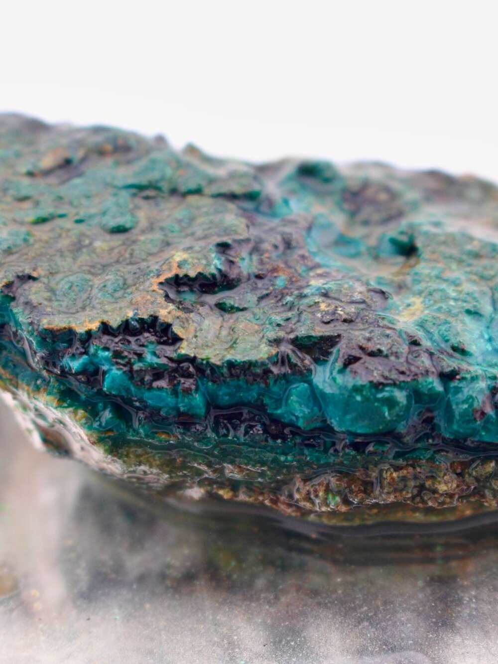 Chrysocolla Blue Rock Stone Cab Cabbing Rough Raw Natural from Namibia 2.39 oz